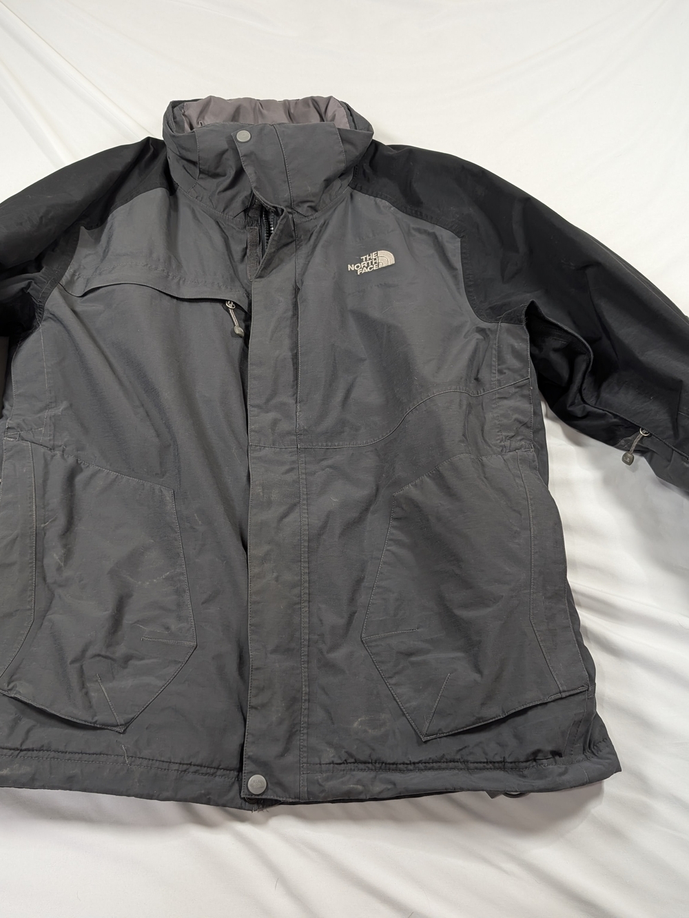 The North Face Men’s Waterproof Gray & Black Jacket